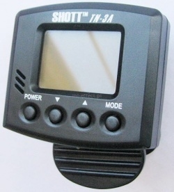 Tuner chromatyczny gitarowy SHOTT TN-3A