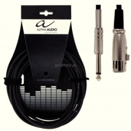 Kabel mikrofonowy XLR-J Alpha Audio 9m