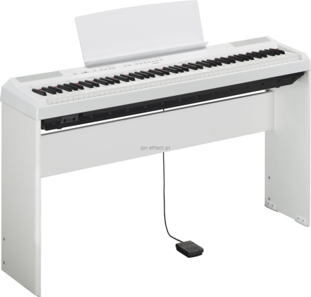 Pianino cyfrowe YAMAHA P-115 WH + statyw