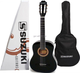 Gitara klasyczna 4/4 z pokrowcem Suzuki SCG-2 BK
