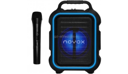 Głośnik z mikrofornem Novox MOBILITE BLUE USB mp3 Bluetooth - karaoke i nie tylko