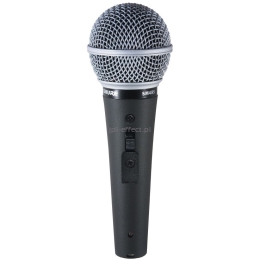 Mikrofon dynamiczny do wokalu SHURE SM48S-LC z wyłącznikiem