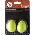 Stagg EGG 2 GR shakery jajka zielone