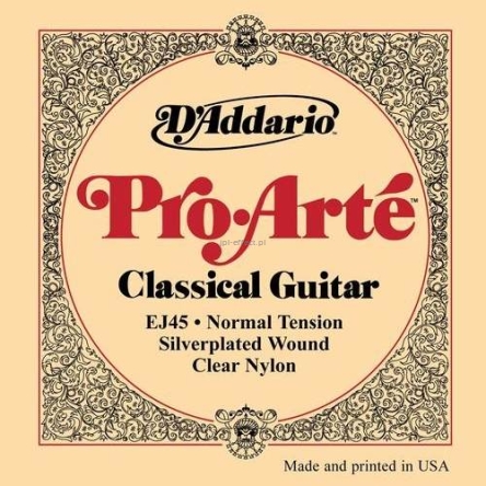 Struny do gitary klasycznej D'Addario EJ45